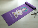 Unicorn Namaste Yoga Mat - Cute Unicorn Yoga Mat  - Practice Yoga In Style [Gift Idea / Fun Present] Exercise Mat