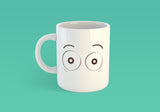 Free Shipping Worldwide - Set of 4 Coffee Mug Eyes - Eye Roll, Tired Eyes, Surprised Eyes, Side-Eye [Gift Idea - Makes A Fun Present]
