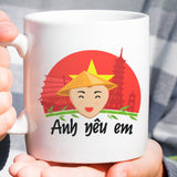 Vietnamese [Gift Idea For Him or Her - Makes A Fun Present] I Love You - Vietnam