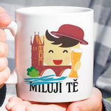 Free Shipping Worldwide - Miluji tě - Czech [Gift Idea For Him or Her - Makes A Fun Present] I Love You - Czech Republic