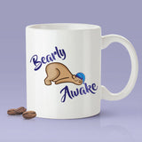 Free Shipping Worldwide - Bearly Awake - Cute Bear Coffee Mug [Gift Idea - Makes A Fun Present]