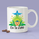 Free Shipping Worldwide - Brazilian Lover Mug  [Gift Idea For Him or Her - Makes A Fun Present] I Love You / Eu Te Amo