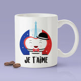 Free Shipping Worldwide- Je T'aime - French Lover Mug [Gift Idea - Makes A Fun Present] I Love You