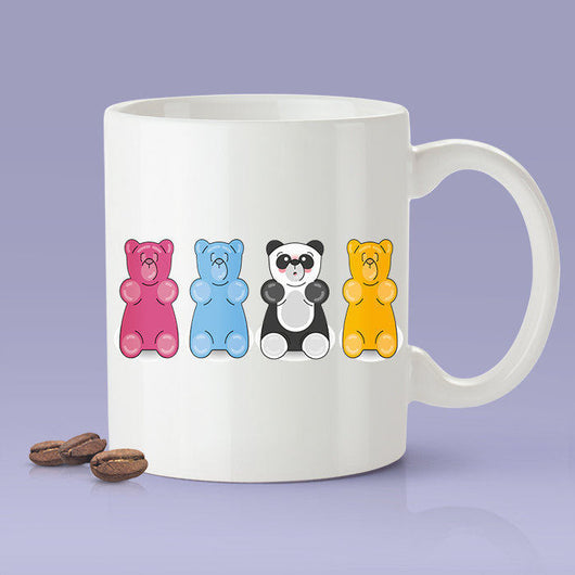 Free Worldwide Shipping - Cute Gummi Panda Bear Mug [Gift Idea - Makes A Fun Present]