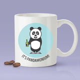 Free Shipping Worldwide - It's Pandamonium Coffee Mug  [Gift Idea - Makes A Fun Present] Blue