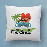Te Amo Pillow - Say I Love You In Spanish - Cute Decorative Pillow 18x18 inches