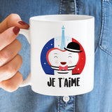 Je T'aime - French Lover Mug [Gift Idea - Makes A Fun Present] I Love You