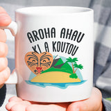 New Zealand - I Love You - Island Mug  [Gift Idea For Him or Her - Makes A Fun Present] I Love You