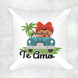 Free Shipping Worldwide  - Te Amo Pillow - Say I Love You In Spanish - Cute Decorative Pillow 18x18 inches