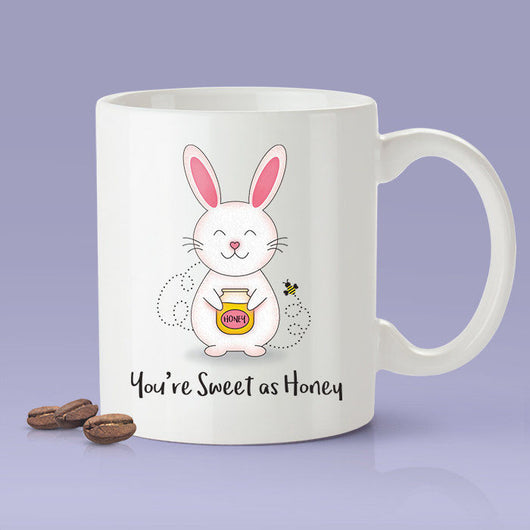 Free Shipping Worldwide - Sweet As Honey - Bunny  Love Mug [Gift Idea - Makes A Fun Present] [For Him / For Her] Cute Bunny Mug