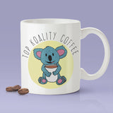 Top Koality Coffee [Gift Idea - Makes A Fun Present / Gift For Him / Gift For Her] Cute Koala Mug