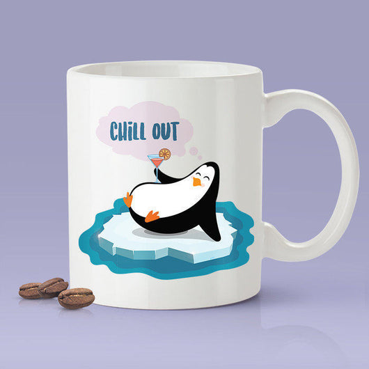 Free Shipping Worldwide - Chill Out Cute Penguin Coffee Mug  [Gift Idea - Makes A Fun Present - Gift For Her - Gift For Him]