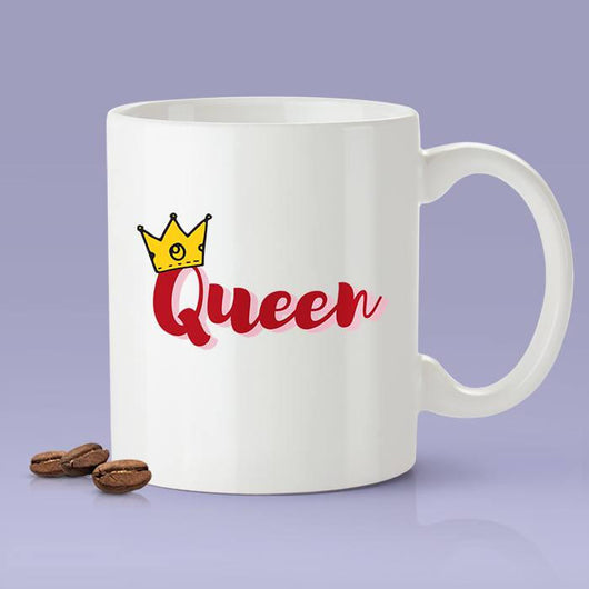 Free Worldwide Shipping - Queen Coffee Mug [Gift Idea - Makes A Fun Present] [For Him / For Her] Cute Mug For Mom