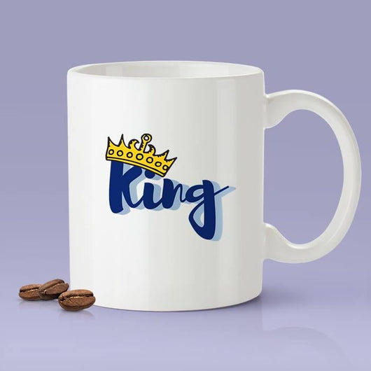 King Coffee Mug [Gift Idea - Makes A Fun Present] [For Him / For Her] Cute Mug For Dad