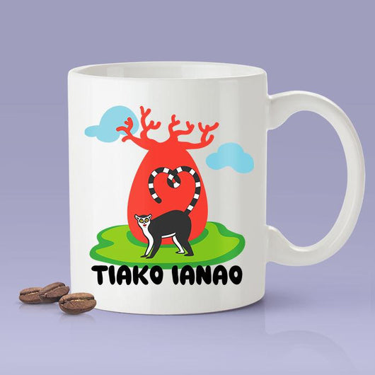Free Worldwide Shipping - I Love You - Madagascar Gift Idea [For Him or Her - Makes A Fun Present] Tiako Ianao