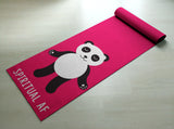 Spiritual AF Panda Yoga Mat - Cute Panda Yoga Mat  - Practice Yoga In Style [Gift Idea / Fun Present] Exercise Mat