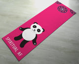 Spiritual AF Panda Yoga Mat - Cute Panda Yoga Mat  - Practice Yoga In Style [Gift Idea / Fun Present] Exercise Mat