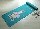 Unicorn Namaste - Printed Unicorn Yoga Mat - Non slip, Excellent grip - Premium Quality - Yoga gift for her