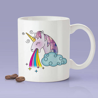 Unicorn Throwing Up Rainbows - Cute Gift Idea For Unicorn Lovers