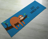 Just Hangin Out Sloth Yoga Mat - Cute Sloth Yoga Mat  - Practice Yoga In Style [Gift Idea / Fun Present] Exercise Mat