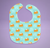 Free Shipping! Sweet As Pie Baby Bib - Cotton Baby Bib [Gift Idea / Fun Present] Pumpkin Pie Baby Gifts