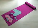 Free Shipping Worldwide - My Mantra Is Rawr - Cute Dinosaur Yoga Mat  - Practice Yoga In Style [Gift Idea / Fun Present]