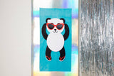 Panda Beach Towel [Blue / Yellow / Green] -  Cute Panda Towel - 30”x60”