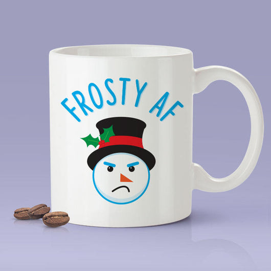Frosty AF Snowman Mug -  Christmas Mug / Christmas Gifts / The Perfect Holiday Present