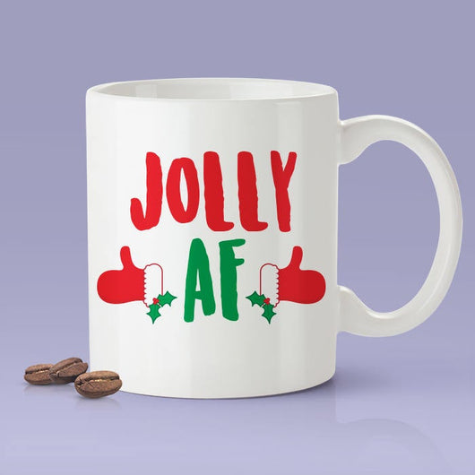 Jolly AF Snowman Mug -  Christmas Mug / Christmas Gifts / The Perfect Holiday Present