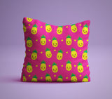Free Shipping! Pineapple Pillow With Hearts -  The Perfect Bedroom Pillow For Pineapple Lovers - Cute Decorative Pillow 18x18 inches