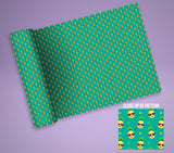 Free Shipping Worldwide! Green Pineapple Fabric - Custom Fabric For Handmade Sewing & Crafts