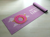 Find Your Center Donut Yoga Mat / Thick Yoga Mat - Printed & Customized  [Best exercise mats]