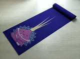 Ohm..nion Yoga Mat - Find Your Center Onion Yoga Mat / Thick Yoga Mat - Printed & Customized