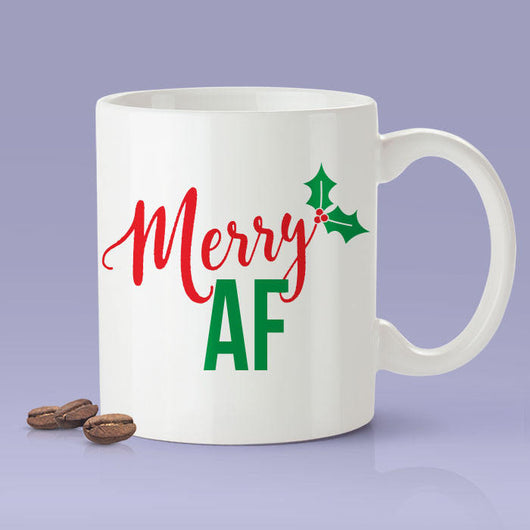Merry AF Mug - Merry As F*ck Mug / Christmas Gifts / The Perfect Holiday Present