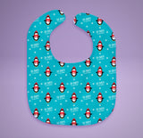 Free Shipping! Oh Baby! It's Cold Outside Bib - Cotton Baby Bib [Gift Idea / Fun Present] Holiday Baby Gifts