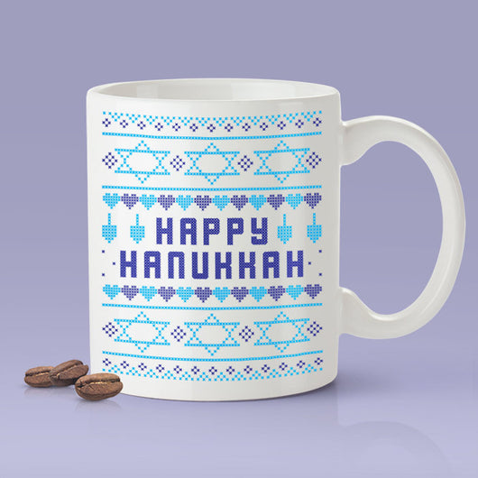 Happy Hanukkah Mug -  Hanukkah Mug / Holiday Gifts / The Perfect Holiday Present