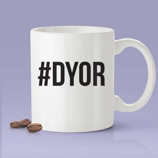 DYOR, Bitcoin Mug Blockchain Coffee Mug - Crypto Mug - Funny Bitcoin Mug - #DYOR - Do Your Own Research Mug