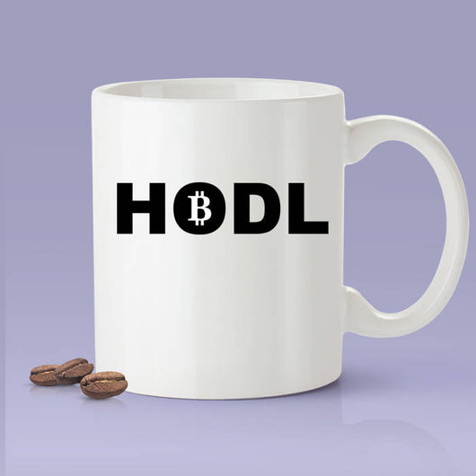 HODL Mug - Crypto Mug - Funny Bitcoin Mug - Blockchain Mug Makes A Great Gift