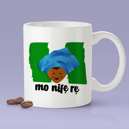 Nigeria Mug -Mo Nife Re [Gift Idea For Him or Her - Makes A Fun Present] I Love You