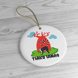 I Love You - Madagascar Holiday Christmas Tree Ornament - Tiako Ianao
