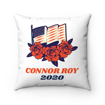 Succession Parody Pillow - Connor Roy 2020 Spun Polyester Square Pillow - Conheads