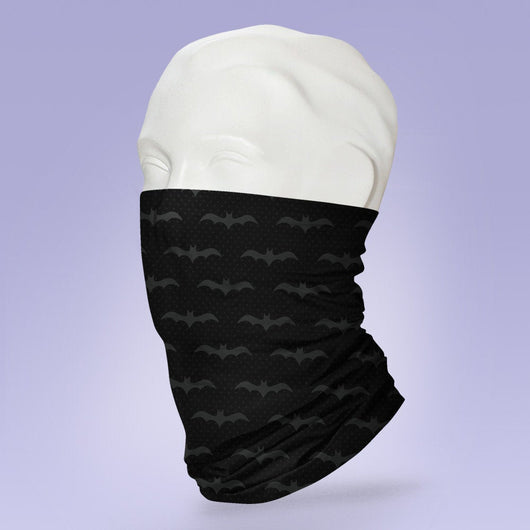 Washable & Reusable Black Bat Mask - Face Shield - Face Mask