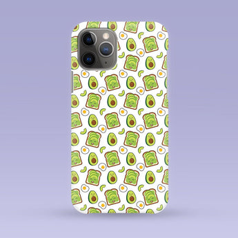 iPhone Case - Avocado Print - Multiple Case Sizes Available - Avocado iPhone Cover, Durable iPhone Case - Cute iPhone Case