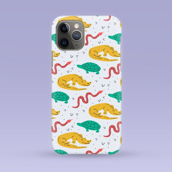 Reptile iPhone Case - Multiple Case Sizes Available - Reptile Phone Cover - Alligator, Snake, Turtle Phone Case