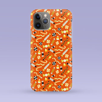 Halloween Candy iPhone Case - Multiple Case Sizes Available -Halloween Candy Cover - Halloween Candy iPhone Case
