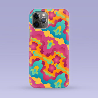 Tie Dye iPhone Case - Multiple Case Sizes Available - Tie Dye Phone Cover - Tie Dye Case