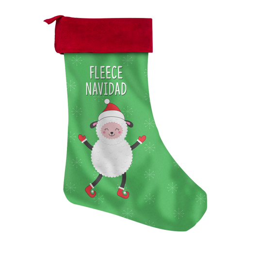 Fleece Navidad Stocking